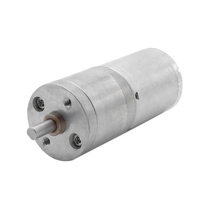 Moteur miniature à engrenages CC 25GA370, couple élevé, pour contrôle intelligent des rideaux et des mélangeurs à lait - Product Image 1