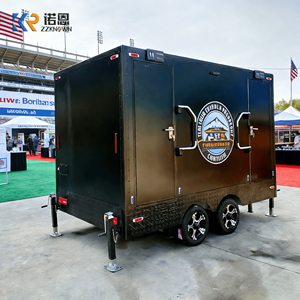 Remorque de toilettes portables <span class=keywords><strong>avec</strong></span> <span class=keywords><strong>douche</strong></span>, remorque de toilettes mobiles, remorque de salle de bain portable de luxe pour événements, camping, construction - Product Image 2