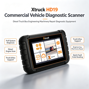 Xtruck HD19 Commercial Vehicle Diagnostic Scanner Diesel <b>Truck</b> Bus Engineering Machinery Repair Diagnostic Equipment - Product Image 1