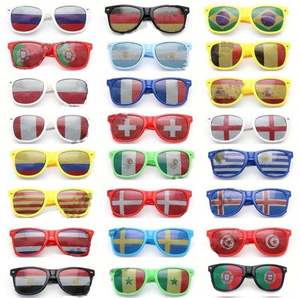 Lunettes de supporter de football en gros - Lunettes de soleil personnalisées avec drapeau national |   Cadeaux promotionnels pour le sport, les clubs de fans et les tournois - Product Image 3