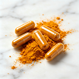 Cápsulas de Nanocurcumina con Extracto Herbal Silvestre de Absorción Mejorada, Solubles en Agua, Protección Antiviral y Antibacteriana - Product Image 5