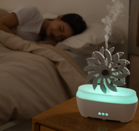 Diffuseur d'arômes électrique et humidificateur d'air au design moulin à vent, innovation unique 2024, prix usine OEM
