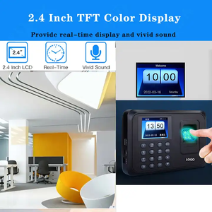 USB Standalone thời gian chấm công thiết bị đầu cuối miễn phí phần mềm vân tay thời gian tham dự thời gian đồng hồ hỗ trợ OEM và ODM - Product Image 5