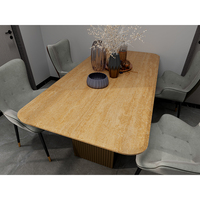 Planche en céramique + Table à manger Table basse Mur de fond Surface mate Antidérapant Escalier Sol Salon Utilisation en extérieur