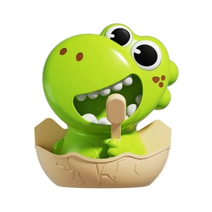 Machine à bulles de savon dinosaure, jouet de <span class=keywords><strong>bain</strong></span> mural à ventouse, générateur de mousse électrique <span class=keywords><strong>pour</strong></span> la douche et <span class=keywords><strong>le</strong></span> <span class=keywords><strong>bain</strong></span> - Product Image 1
