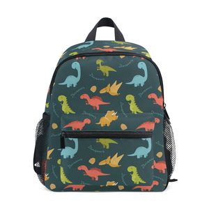 Low Moq Multiple Pockets Dinosaur Pattern Kids <b>Backpack</b> Polyester Zipper Closure Custom Print <b>School</b> Bag for Boys - Product Image 1