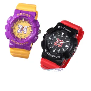 Spot wholesale basketball star sports watch male couple fashion waterproof outdoor color