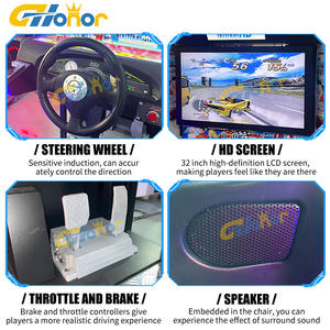 Simulatore <span class=keywords><strong>di</strong></span> Guida HD, Macchine da Corsa Arcade, Attrezzature <span class=keywords><strong>per</strong></span> Divertimento, Gioco <span class=keywords><strong>di</strong></span> Corse Indoor a Gettoni - Product Image 6