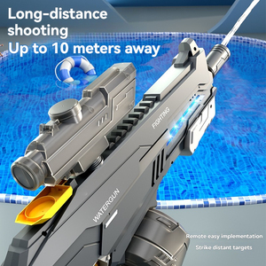 Pistolet à eau automatique pour enfants Modes électriques manuels avec forte pression d'eau Grande capacité Fun High-Tech Feel - Product Image 6