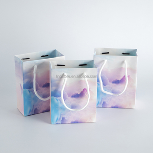 Bolsas de Compras de Papel Kraft de Lujo de Alta Calidad de 12x5.7x16cm, Bolsas Ecológicas con Asa para Joyería, Embalaje y Exhibición - Product Image 5