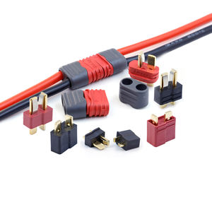 Connettore per Batteria T-Plug Amass AM-1015E Maschio/Femmina di Alta Qualità, Antiscivolo, per Alimentazione RC Lipo 25A 500V - Product Image 2