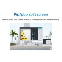 Nouveau pour Modern Md272uphw Moniteur LCD IPS 4K HDR400 de 27 pouces Type-C 98W 10 bits 97% DCI-P3 Rotation Réglage de la hauteur Intégré