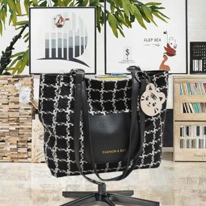 Sac fourre-tout en toile brodée en tissu jacquard multifonction pour femme, nouveau modèle, sac à main à fermeture éclair avec motif d'éléphant - Product Image 3