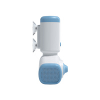 Jet de bain pour baignoire, machine à bulles pour spa à domicile avec moteur sans balais, jet de bain portable, 3 niveaux de vitesse, charge rapide