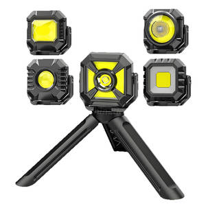 Lampu Kerja Mini Abs Isi Ulang Portabel Tahan Air Magnetik COB <span class=keywords><strong>Led</strong></span> Lampu Camping Gantungan Kunci Senter Gantungan Kunci - Product Image 1