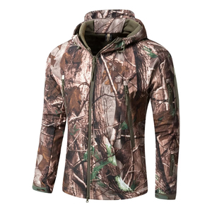Vêtements de pêche chauffants Vêtements Camouflage Imperméable Max 5 Water Proof Blaze Kids Camo Duck Men Fleece Hunting Jackets Orange - Product Image 1