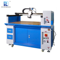 Machine de distribution de colle automatique à chaud Rinngo, à 3 axes CNC, avec pompe à engrenages électrique haute vitesse, pour papier