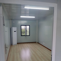 Maisons préfabriquées modulaires à toit triangulaire pour villas, appartements, résidences, immeubles de bureaux, hôtels, conteneurs d'hébergement