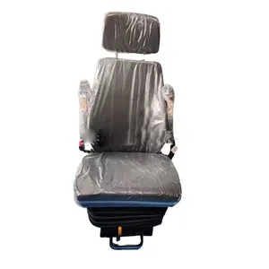 Asiento de conductor de autobús de lujo, asiento acolchado con suspensión de airbag de camión, asiento neumático de coche, suministro de fabricantes