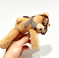 Peluche ours super mignonne avec accessoires de personnalité exagérés et uniques. Une jolie coiffe de style Lolita.