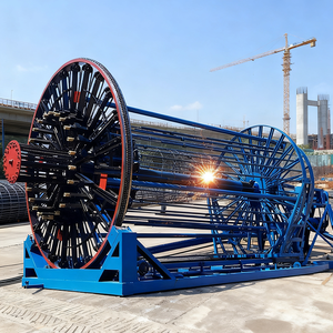 Trên bán tự động Ống bê tông cốt thép lồng tạo thành máy + Thanh thép hàn thao túng - Product Image 1