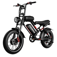Vélo de montagne électrique à gros pneus de 20x4.0 pouces, avec écran LCD, batterie au lithium 48V, 2000W, entrepôt européen et américain