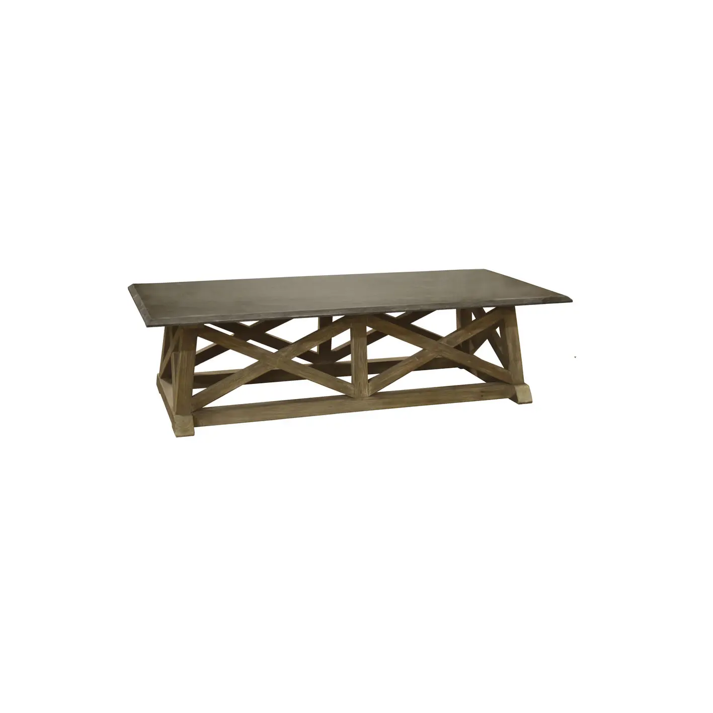 Venta caliente fabricante de muebles de madera piedra encima de la mesa de café <span class=keywords><strong>w</strong></span>/Pino X-base