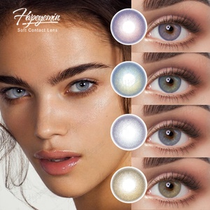<span class=keywords><strong>Lentilles</strong></span> <span class=keywords><strong>de</strong></span> <span class=keywords><strong>contact</strong></span> souples personnalisées Haipurecon Hema-NVP, couleur naturelle à trois tons, <span class=keywords><strong>lentilles</strong></span> pour <span class=keywords><strong>myopie</strong></span>, 40% d'eau, puissance -8.00D - Product Image 1