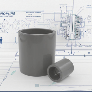 ANSI tiêu chuẩn chất lượng cao cpvc khớp nối ống thẳng phù hợp công nghiệp chất lỏng hệ thống - Product Image 3