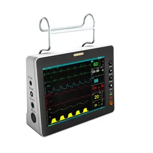 Ampliamente utilizado para clínica y Hospital Veterinario multiparámetros Monitor de paciente