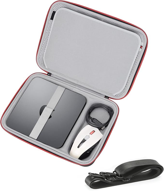 Custom Shockproof Travel EVA Hard Shell Zipper Carry Case for Apple Mac Mini M2 Chip Mac Mini M2 Pro Mac M1 Previous Model for