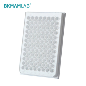 Placas Elisa <span class=keywords><strong>Nunc</strong></span> Placa de prueba Elisa de alta retención blanca de 96 pozos con cubierta para uso en laboratorio - Product Image 3