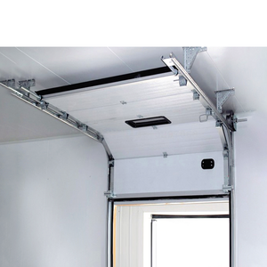 Portes coulissantes et élévatrices verticales segmentées avec structure surélevée coupe-vent et isolante thermiquement - Product Image 1