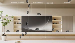 Muebles modernos de madera para el hogar para la sala de estar Muebles de biblioteca de <span class=keywords><strong>Gradina</strong></span> - Product Image 2