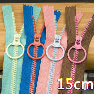 Sac en résine coloré avec fermeture éclair No. 3, pièces, vente directe d'usine, vente en gros, accessoires pour vêtements, fermeture éclair - Product Image 1