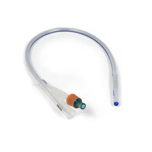 Y tế dùng một lần 2 cách Silicone foley ống thông