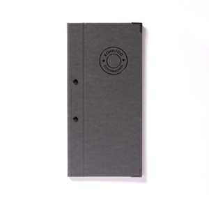 Porte-menu en similicuir A4 A5 avec fixation par vis, cartes de menu de restaurant, couverture rigide, livre de menu de restaurant - Product Image 3