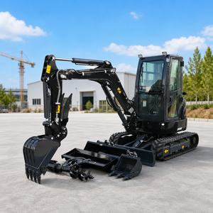 Livraison Gratuite - Mini-Excavatrice sur Chenilles 3,5 Tonnes avec Moteur Kubota EPA - Petite Excavatrice Agricole 1 et 2 Tonnes - Prix Compétitifs - Product Image 3