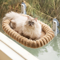 SUREWALHOME-Hamac pour chat avec forte ventouse pliable, lit pour fenêtre, jusqu'à 20 kg