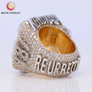 Anello da campionato di gioielli di moda QNIQUE da uomo completamente pieno di pietre preziose - Product Image 5