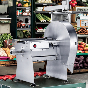 En stock, machine à découper les fruits et légumes en acier inoxydable, taille de coupe réglable, capacité de 50 kg - Product Image 1