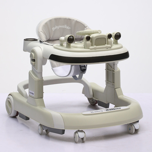 Andador Multifuncional Anti-Rollover Dobrável de Plástico com Capacidade de 20KG para Crianças de 6 Meses a 3 Anos Meninos e Meninas Aprendizado Leve - Product Image 2