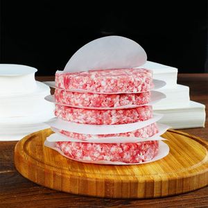 Squares Nonstick Precut Baking Parchment Food Grade Baking <b>Paper</b> for Separating Small <b>Burger</b> Patty Cookies Candy Pizza Wrappers - Product Image 3