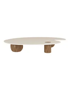 Table basse en verre transparent, table à thé en bois, nordique, moderne, meubles de salon, design