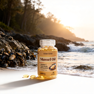 Aceite de Mejillón 100% OEM Procesado en Frío, Extracto de Nueva Zelanda, Cápsulas Blandas Naturalmente Verdes con Certificación GMP, HACCP y HALAL - Product Image 5