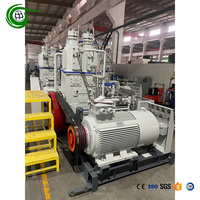 Compresor de Pistón de Silicio Tetrachloruro (SiCl4) Completamente Libre de Aceite, Bajo Costo de Mantenimiento, Entrada 15 Bar, Salida 250 Bar, Flujo 180 Nm³/h