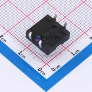 TSA12111-100B512CA-001E Tactile Switch Through hole-4P,11.7x11.5mm Switch Single Pole Single Throw Round Button 2.8N 11.7mm - Product Image 2