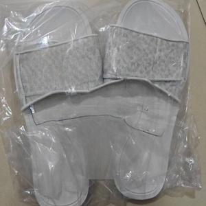 Sandalias Blancas de Tela con Punta Abierta, Estilo Casual de Verano, Suela Transpirable de EVA, Color Sólido, Marca MKES - Product Image 4