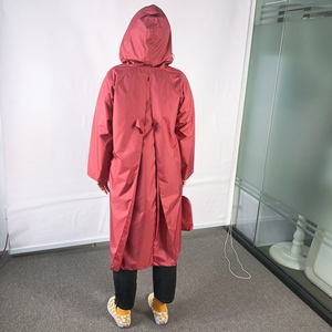 Giacca lunga pioggia da <span class=keywords><strong>donna</strong></span> impermeabile impermeabile leggero con cappuccio - Product Image 4