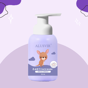 Formule Biologique Douce et Sans Déchirures Soin du Visage pour Enfants Nettoyant pour le Visage Moussant et Hydratant pour Bébé et Enfant - Product Image 1